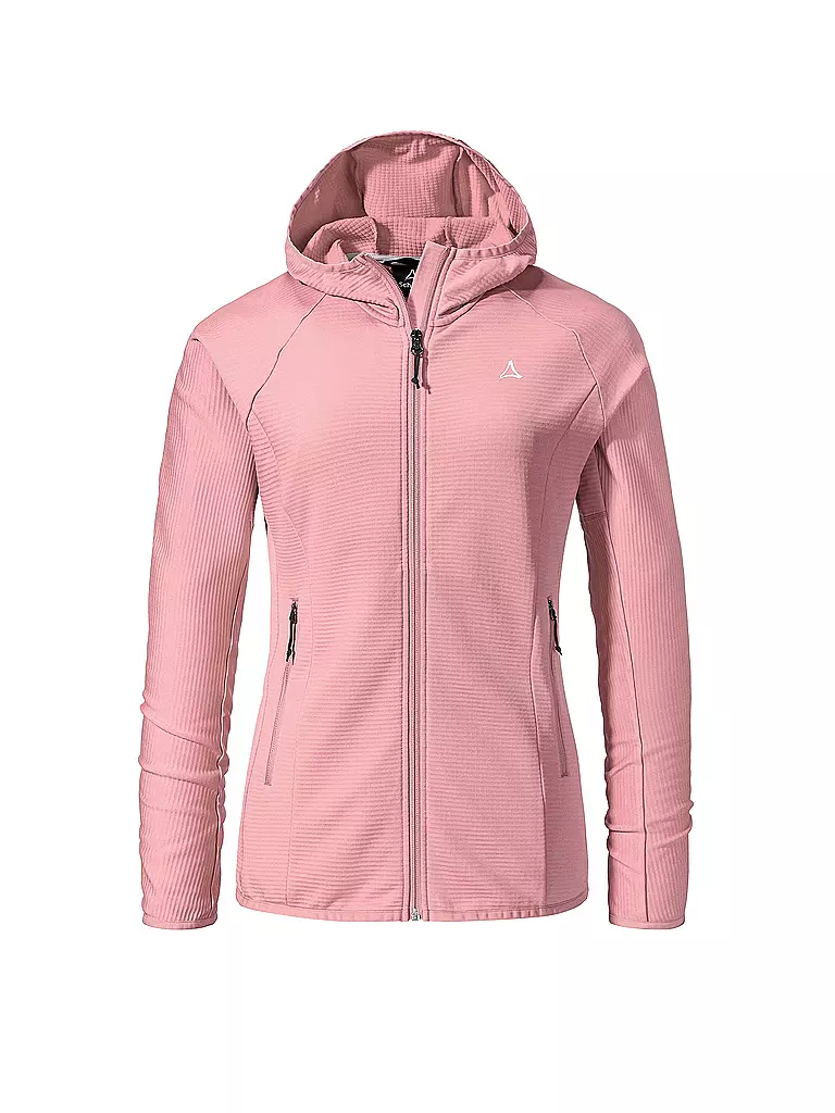 SCHÖFFEL | Veste polaire à capuche Cascata pour femmes | Rose