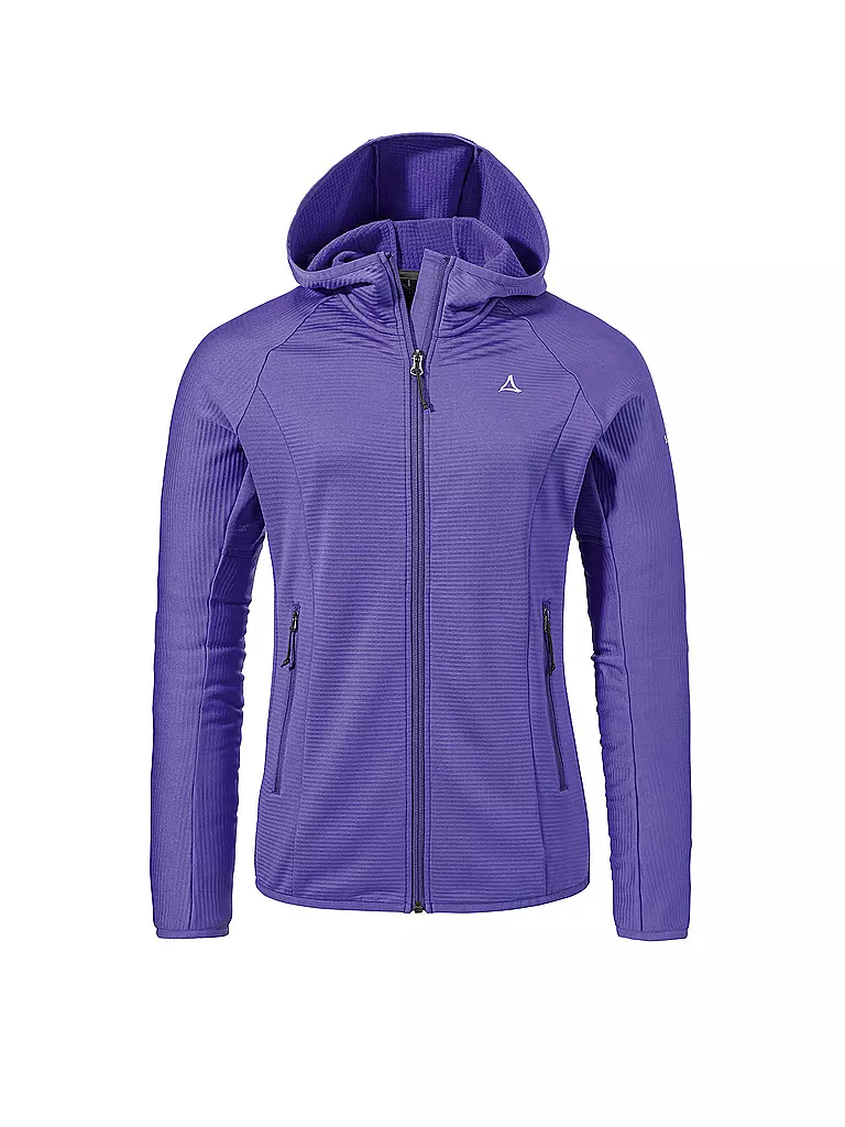 SCHÖFFEL | Veste polaire à capuche Cascata pour femmes | Lilas