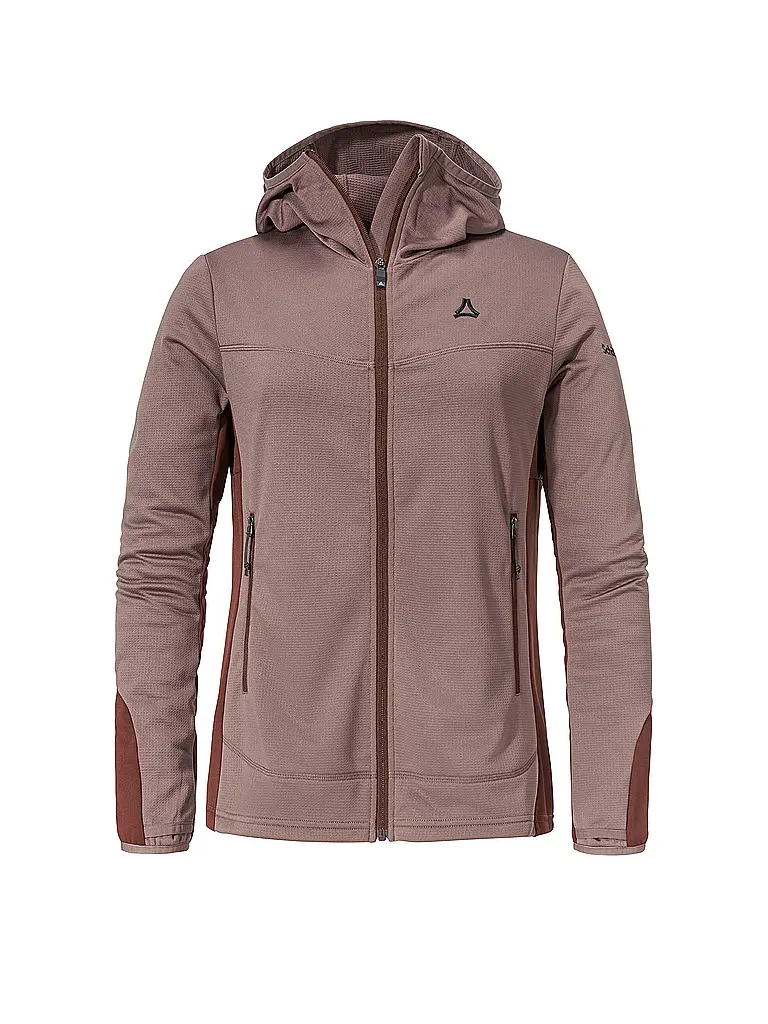 SCHÖFFEL | Veste polaire à capuche Milagle pour femmes | Cuivre