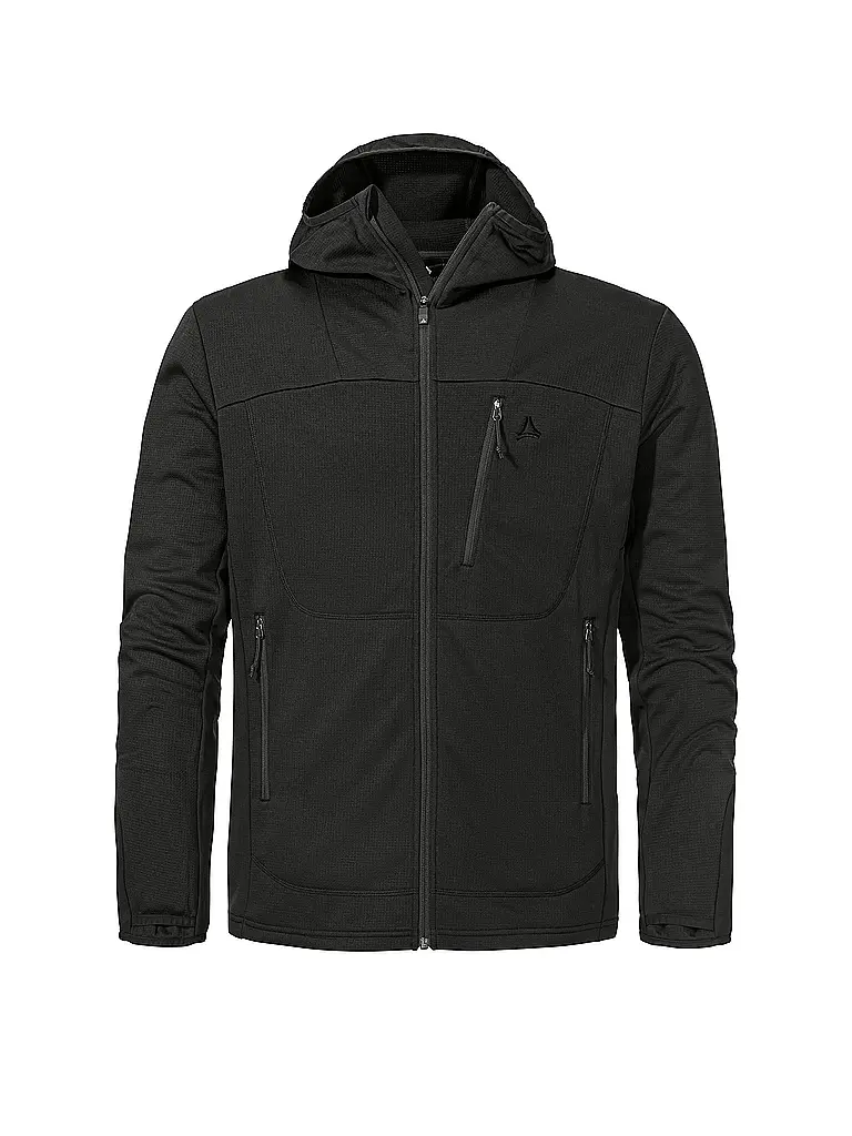 SCHÖFFEL | Veste polaire à capuche Milagle pour homme | Noir
