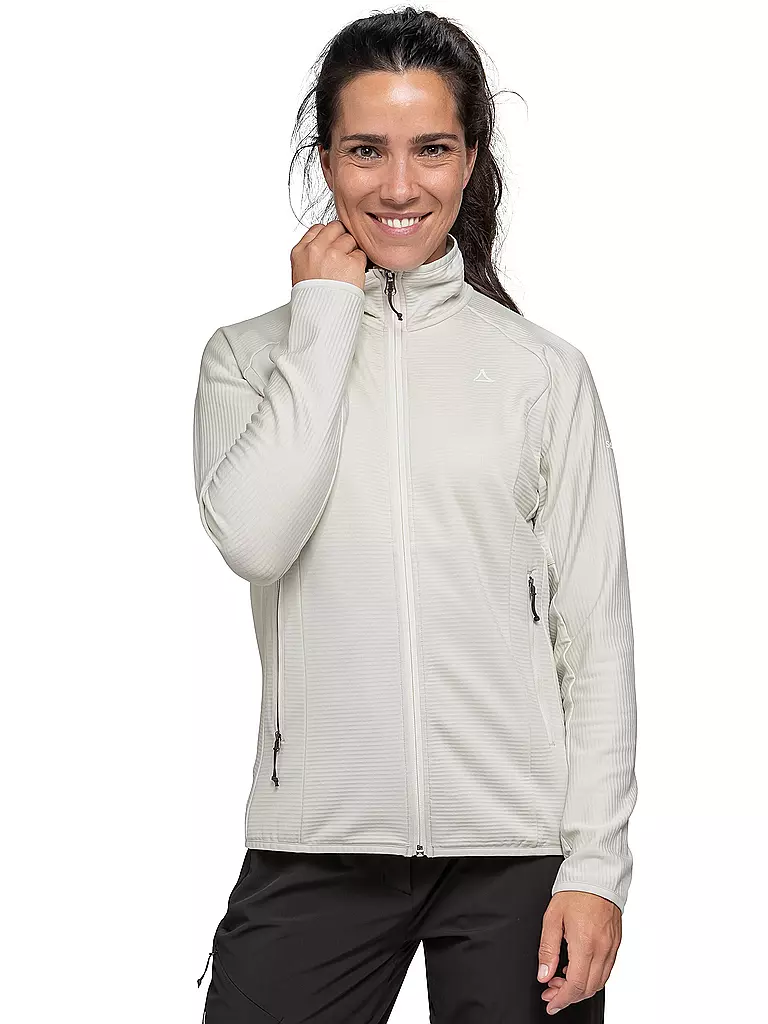 SCHÖFFEL | Veste polaire femme Style Cascata | Blanc