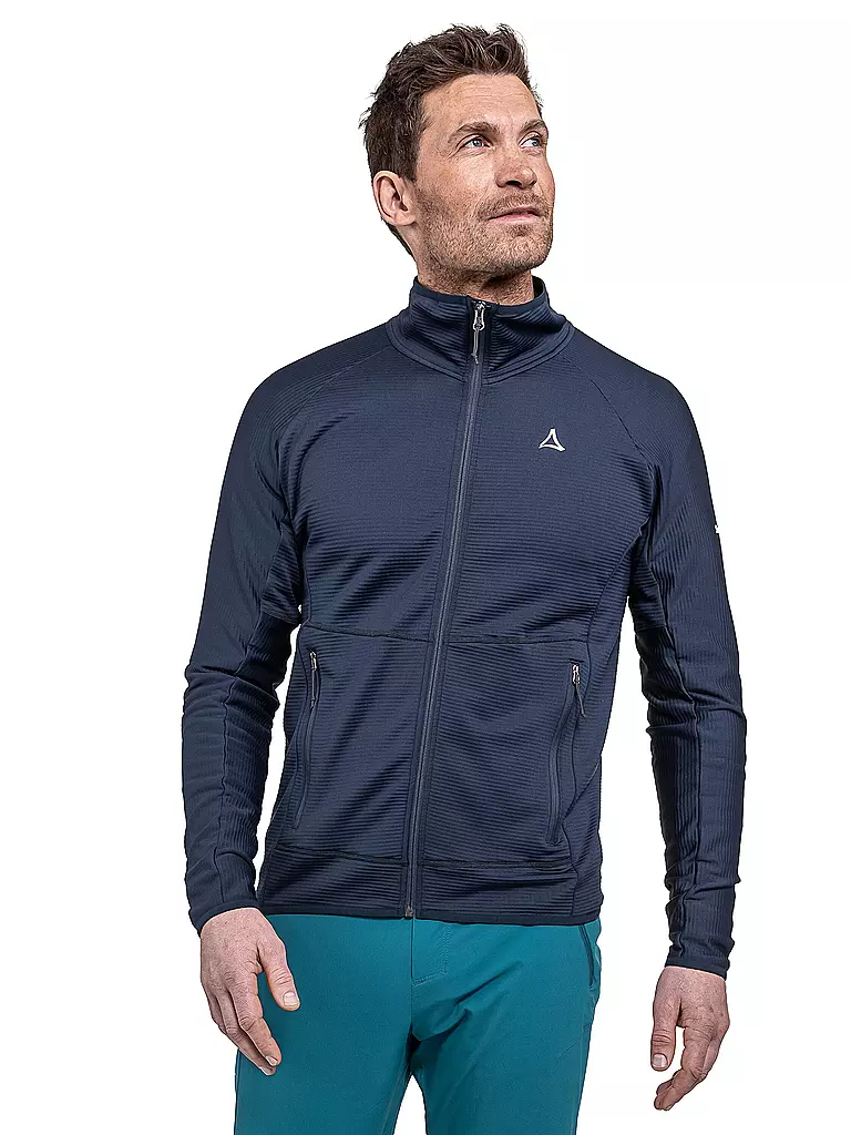 SCHÖFFEL | Veste polaire homme Cascata | Bleu foncé