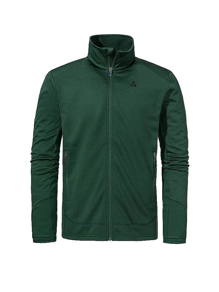 SCHÖFFEL | Veste polaire homme Milagle à capuche | Vert foncé