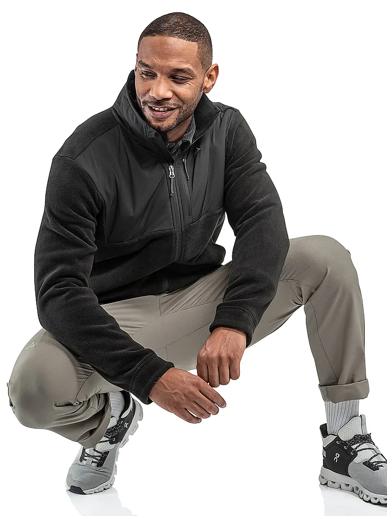 SCHÖFFEL | Veste polaire homme Style Gregale | Noir
