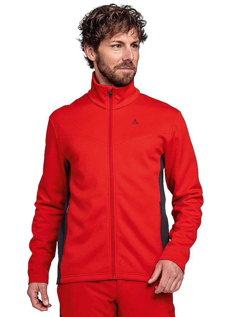 SCHÖFFEL | Veste polaire homme Style Pine | Rouge
