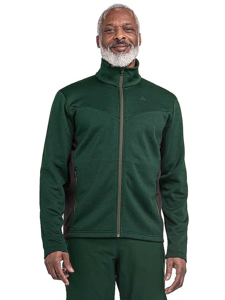 SCHÖFFEL | Veste polaire homme Style Pine | Vert foncé