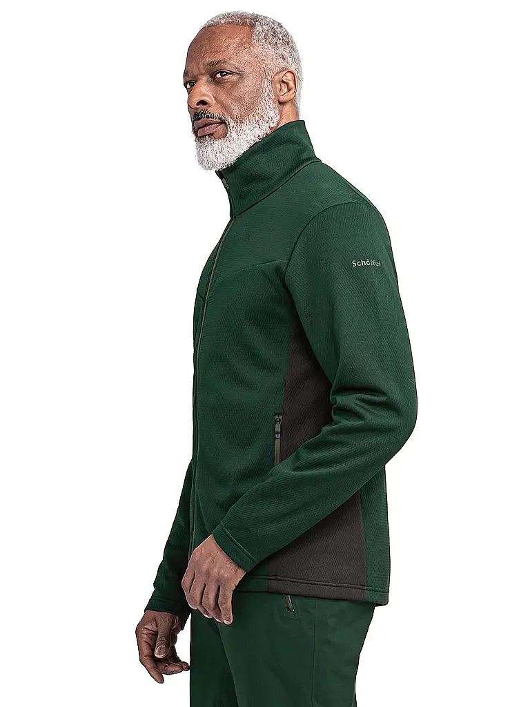 SCHÖFFEL | Veste polaire homme Style Pine | Vert foncé