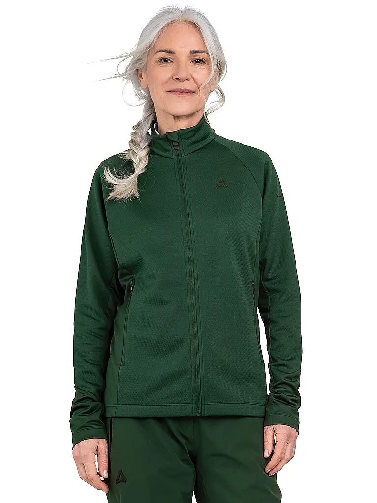 SCHÖFFEL | Veste polaire pour femmes Style Wakeland | Vert foncé