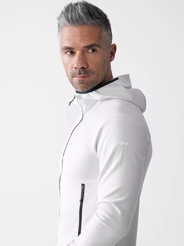 SCHÖFFEL | Veste polaire pour homme Style Blaueis à capuche |