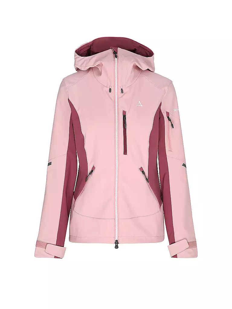 SCHÖFFEL | Veste softshell de randonnée pour femmes Matrei L | Rose