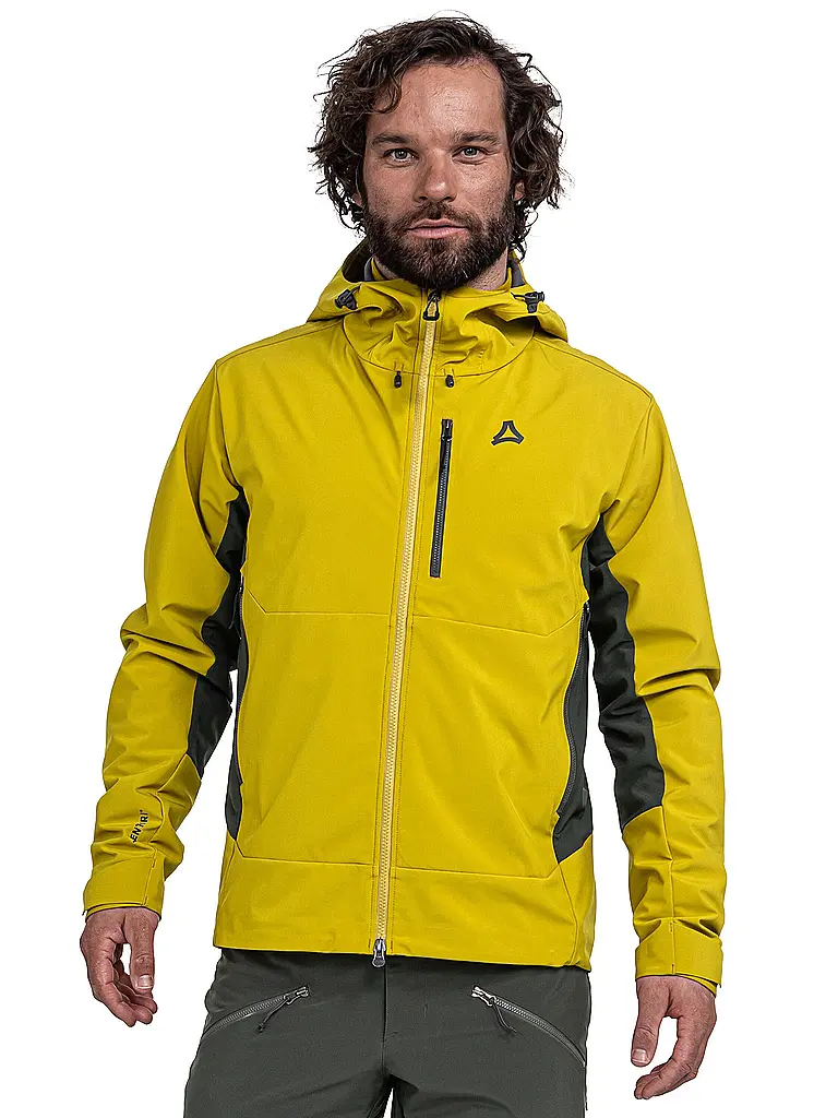 SCHÖFFEL | Veste softshell de randonnée pour homme Milagle à capuche |