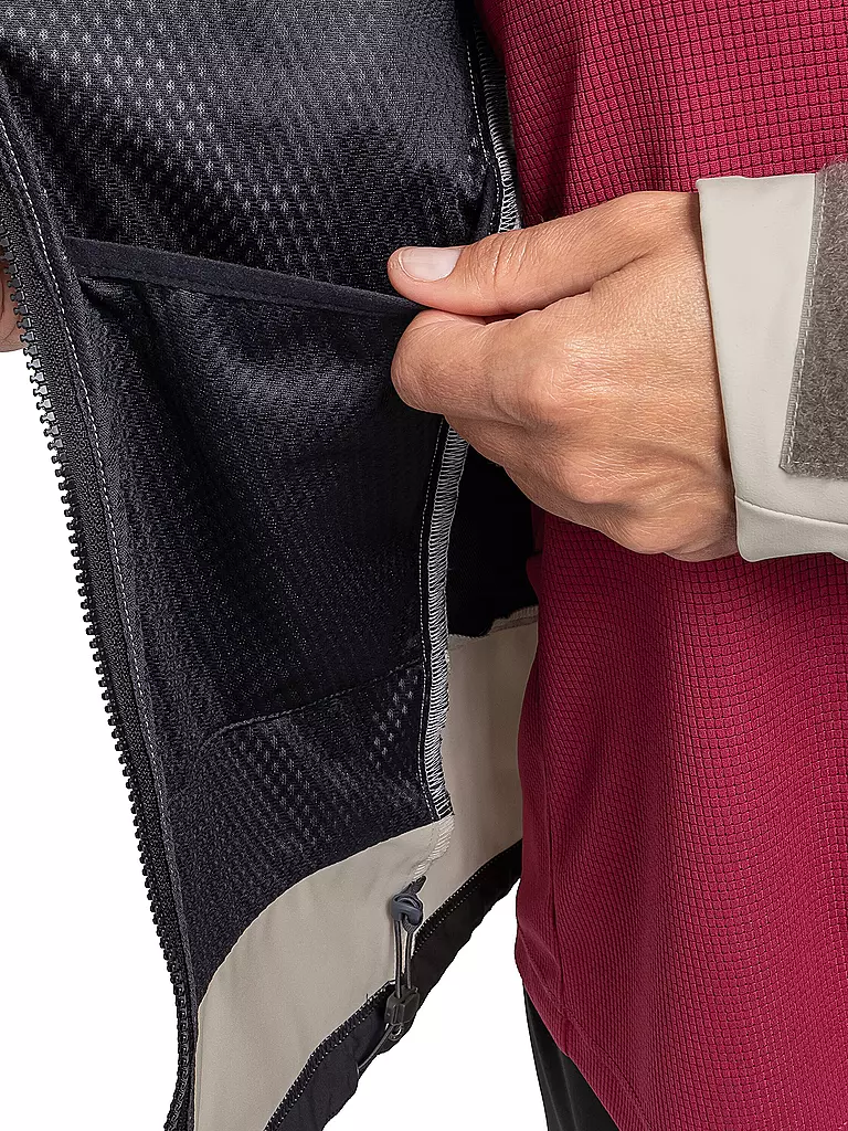 SCHÖFFEL | Veste softshell femme Blaueis à capuche | Blanc