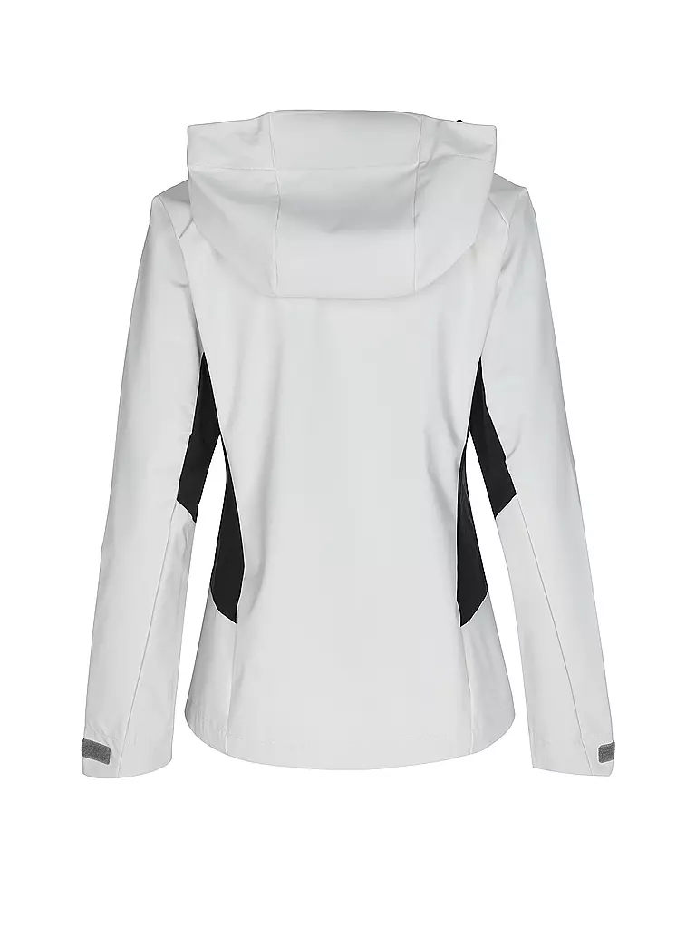 SCHÖFFEL | Veste softshell femme Blaueis à capuche | Blanc