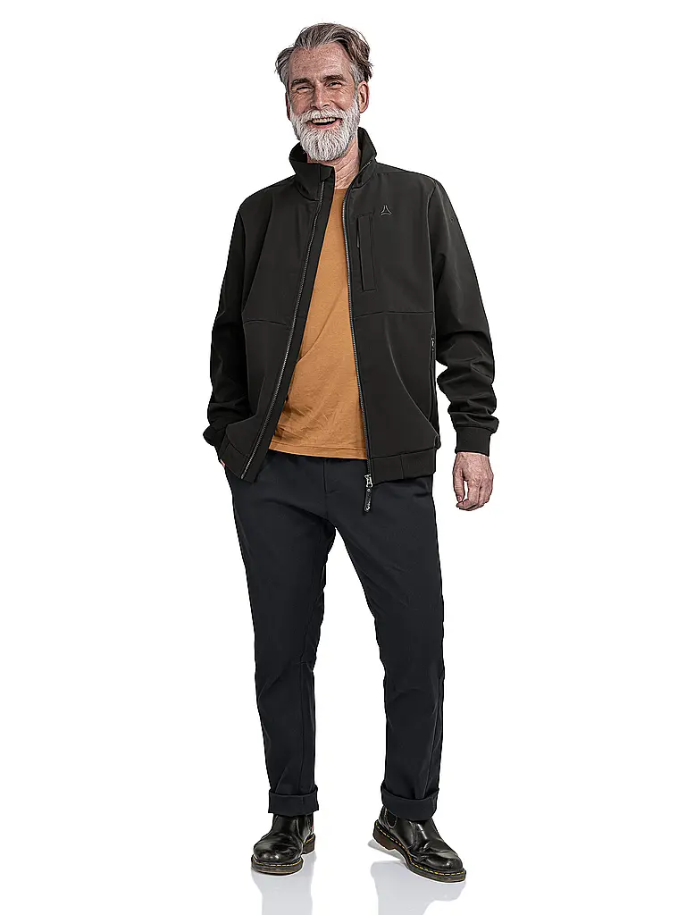 SCHÖFFEL | Veste softshell homme Style Suavio | Noir