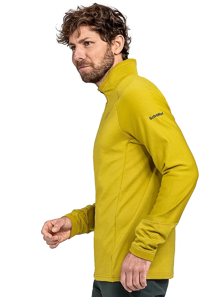 SCHÖFFEL | Zipshirt de randonnée Cascata pour homme | Or