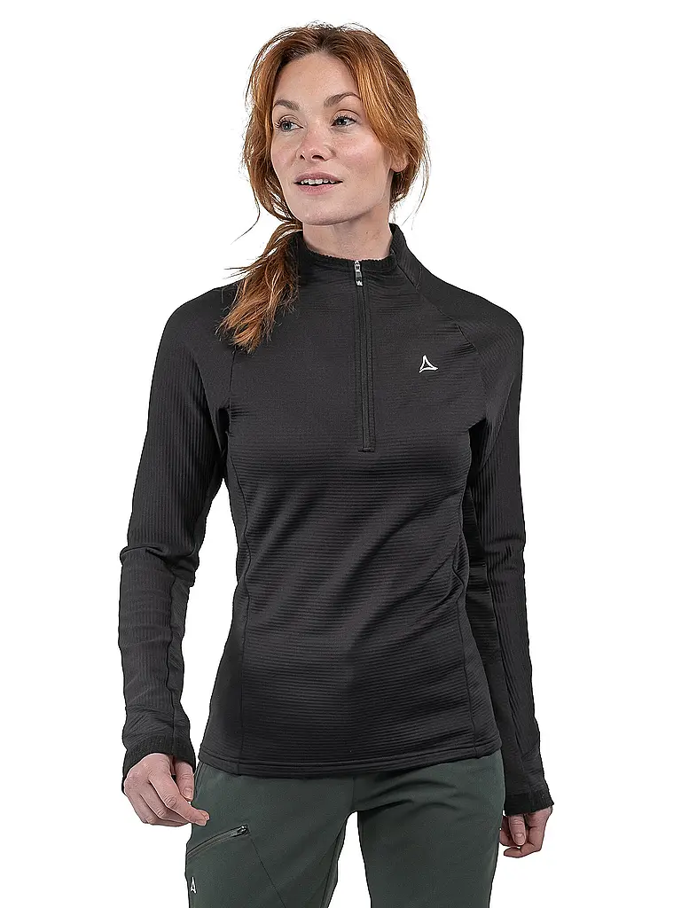 SCHÖFFEL | Zipshirt fonctionnel Cascata pour femmes |