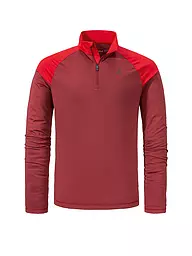 SCHÖFFEL | Zipshirt de sport homme Lenggries M | Rouge