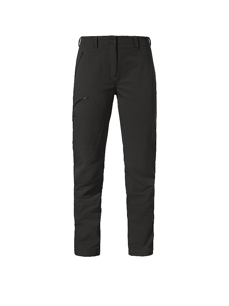 Pantalon de randonnée chaud Ascona Ls noir 48