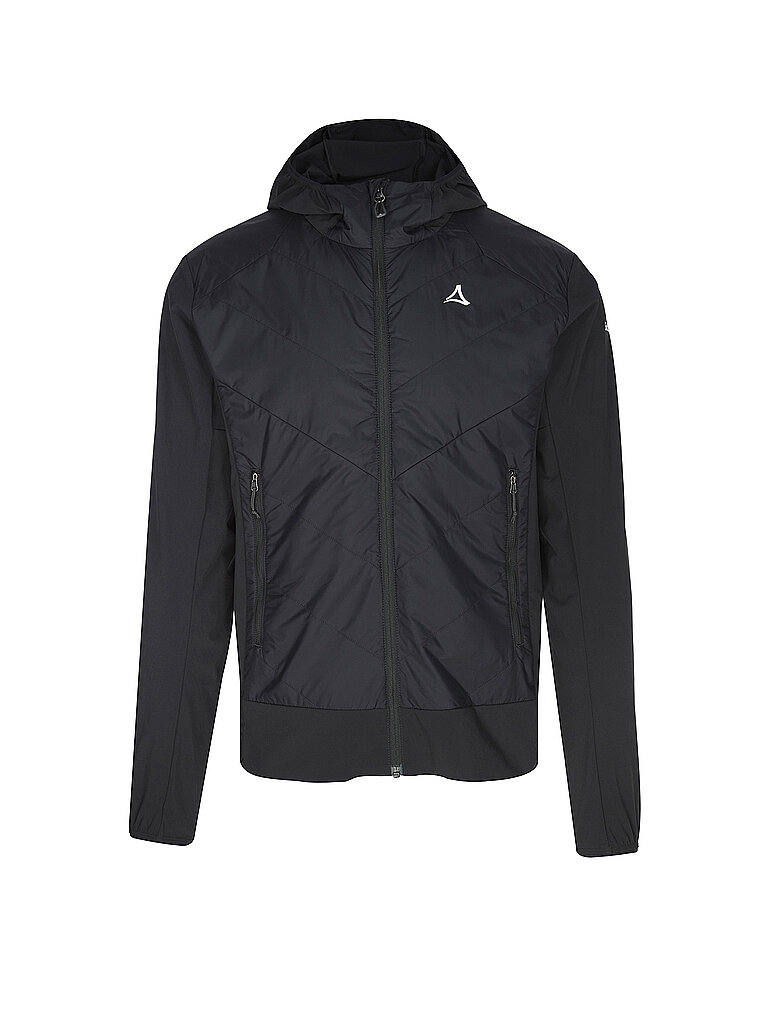 Veste hybride Blaueis à capuche noir 48