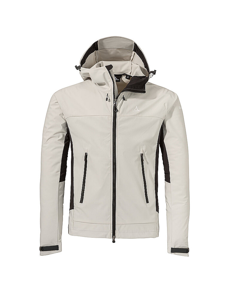 Veste softshell Style Blaueis à capuche blanc 52