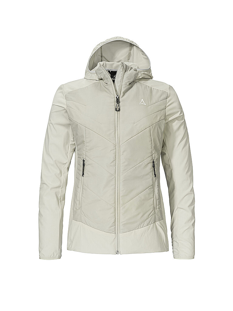 Veste hybride Style Blaueis à capuche crème 38