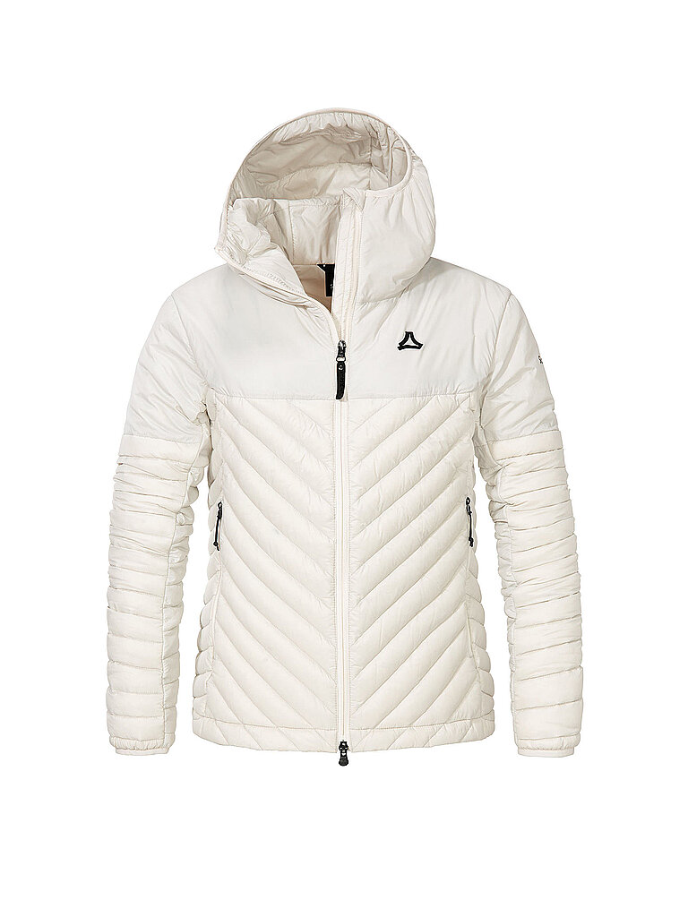 Veste isolante à capuche en duvet Cascatas blanc 40