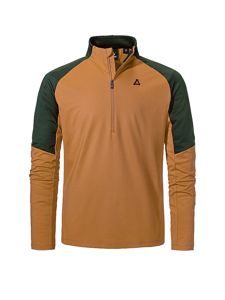 Sous-pull zippé Style Safoon moutarde 52