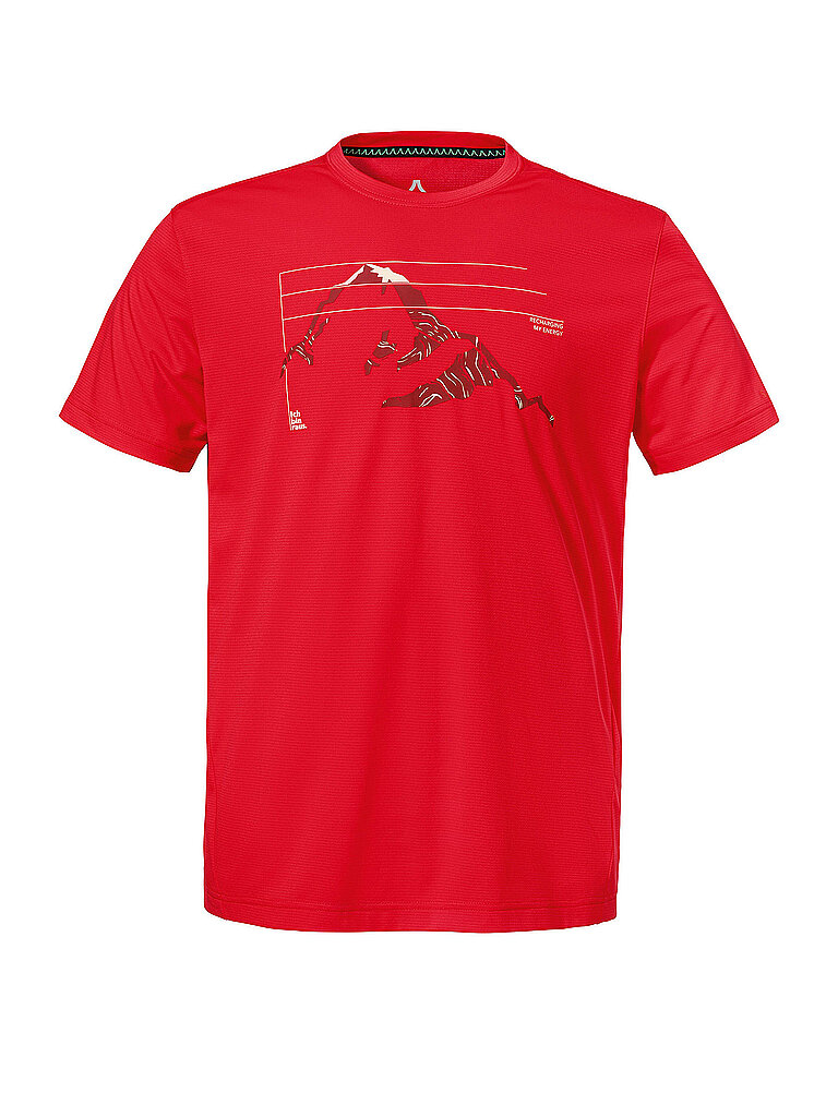 T-shirt de sport Circ Sulten M rouge 50