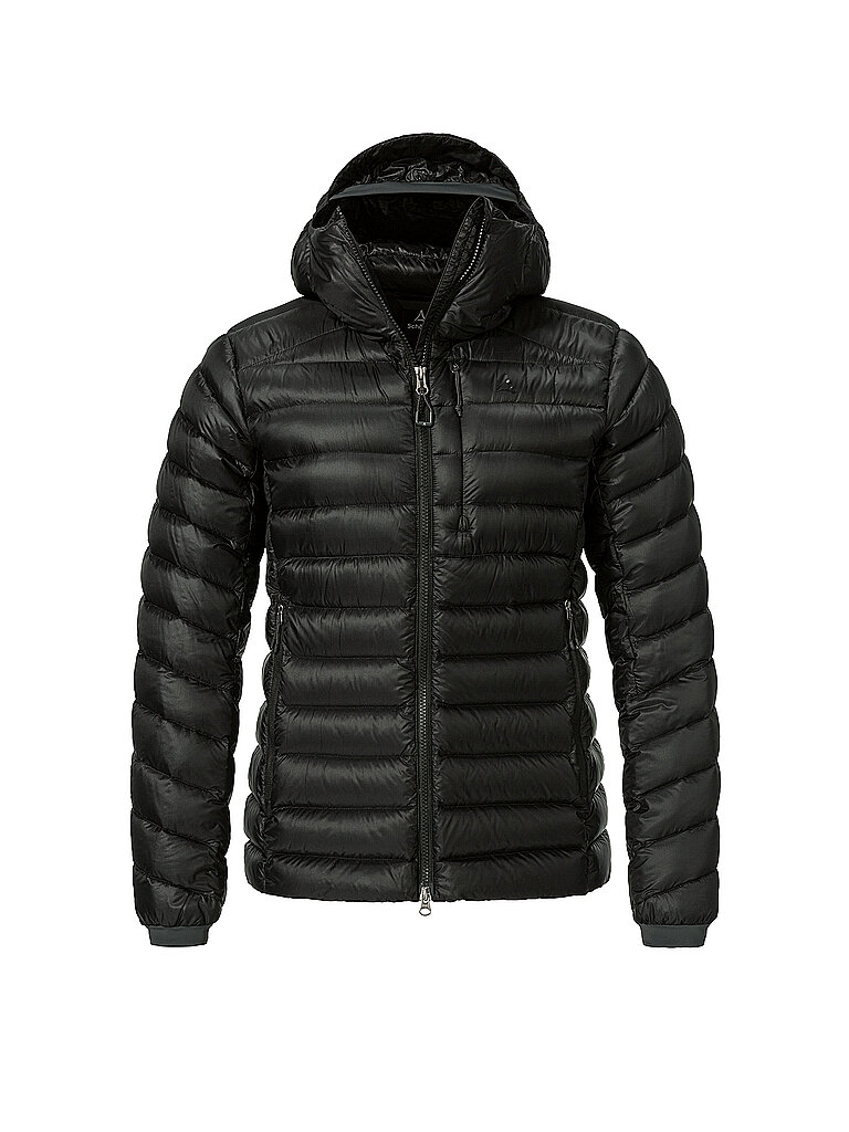Veste isolante à capuche en duvet Silvrettas noir 44