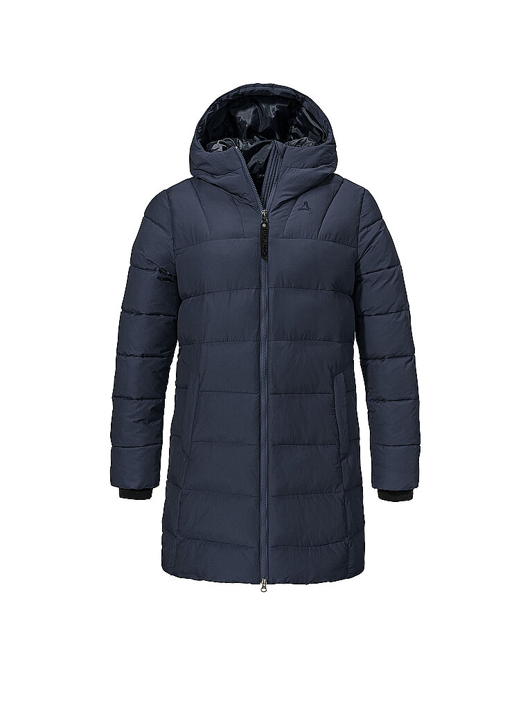 Parka d'hivers Style Boslix à capuche bleu marine 36