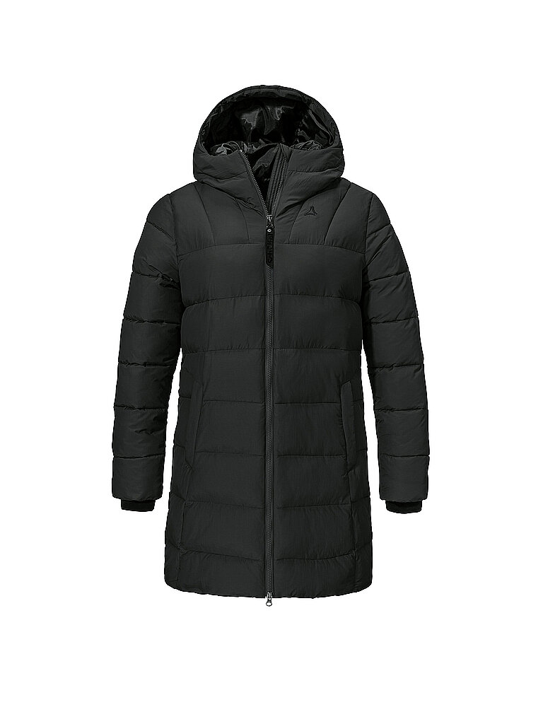 Parka d'hiver Style Boslix à capuche noir 40