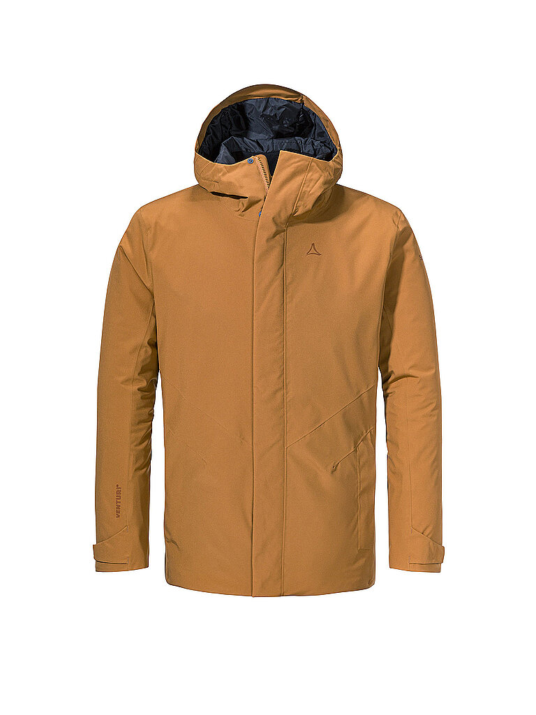 Parka d'hiver Style Froda moutarde 58