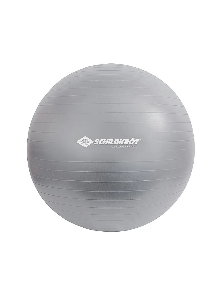 SCHILDKRÖT | Ballon de gymnastique 55cm | Argent