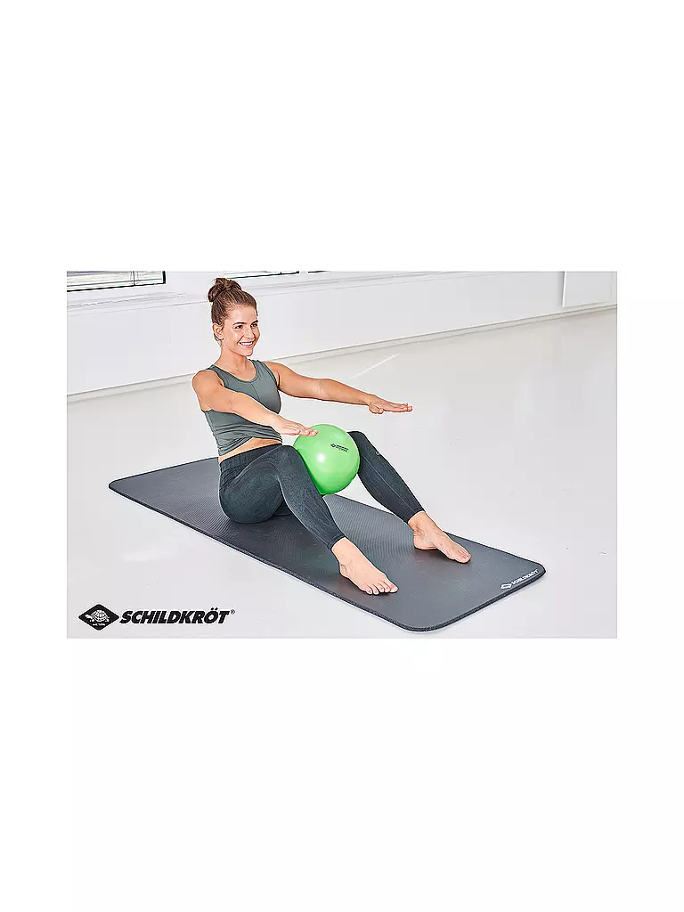 SCHILDKRÖT | Ballon de Pilates 23 cm, Vert |