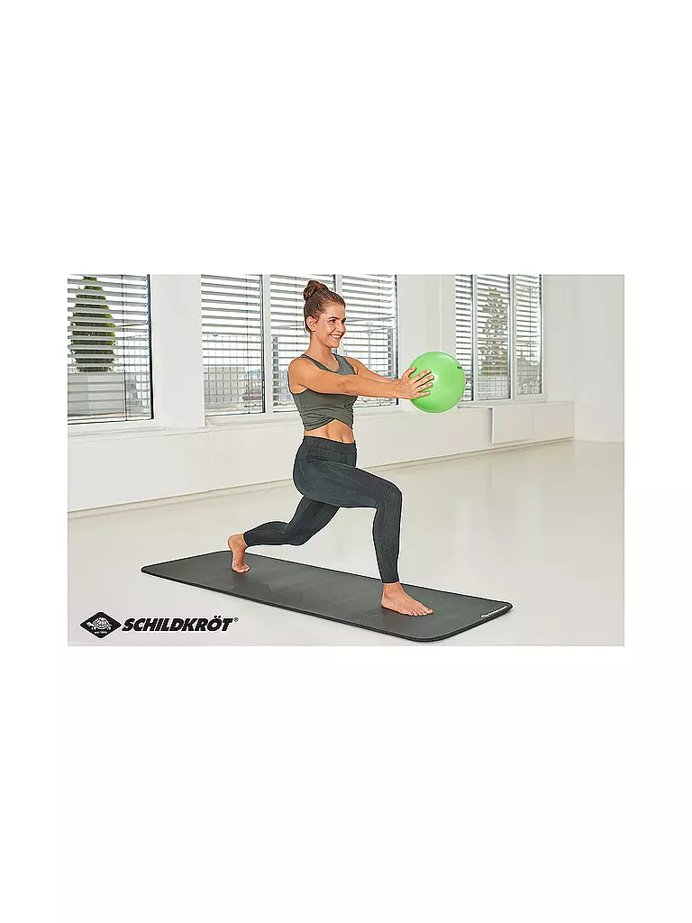 SCHILDKRÖT | Ballon de Pilates 23 cm, Vert |