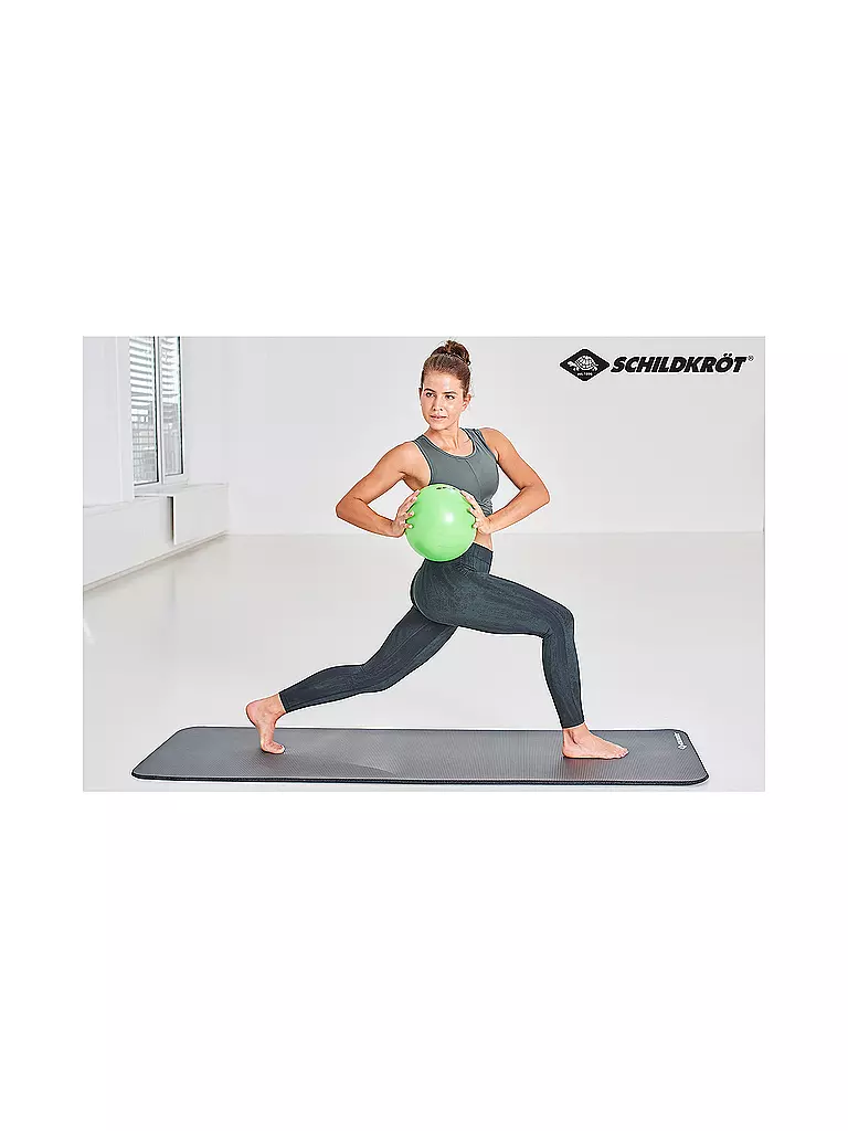 SCHILDKRÖT | Ballon de Pilates 23 cm, Vert |