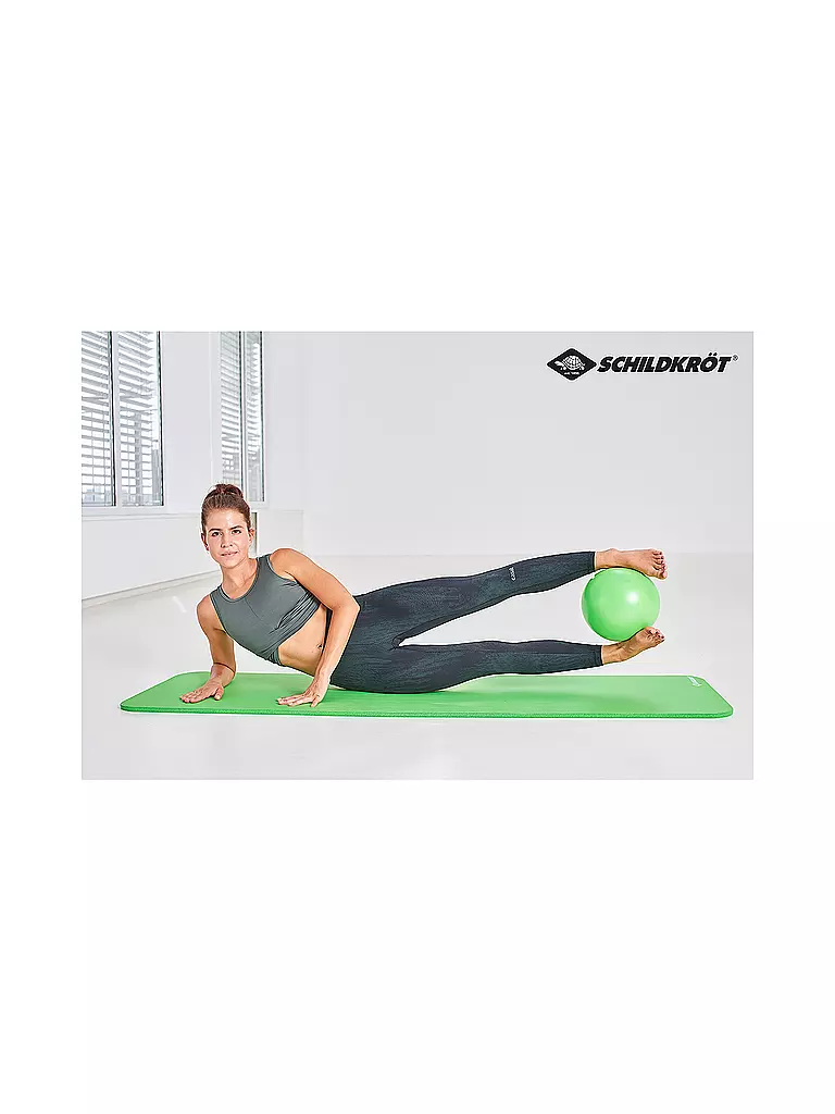 SCHILDKRÖT | Ballon de Pilates 23 cm, Vert |
