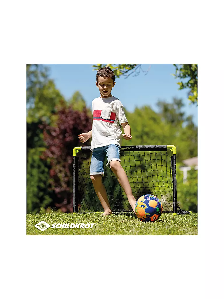 SCHILDKRÖT | But de football pliable | Noir