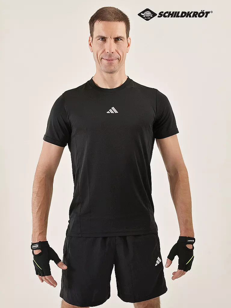 SCHILDKRÖT | Gants de fitness "Classic", taille S/M | Noir