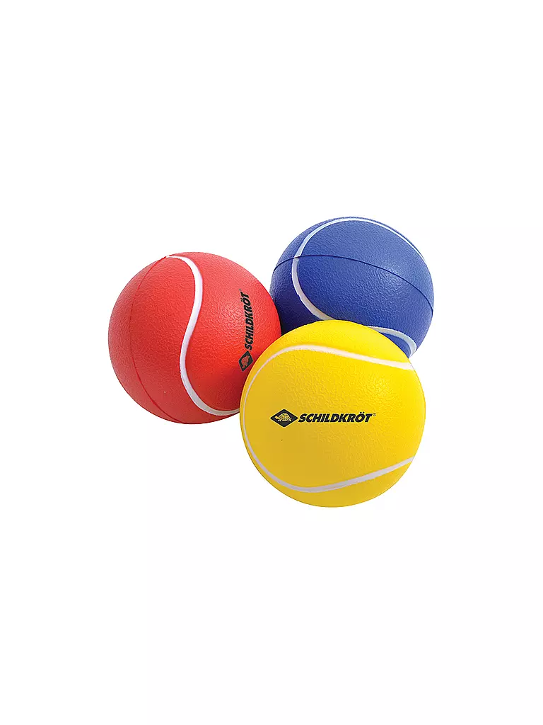 SCHILDKRÖT | Lot de 3 balles souples | Multicolore