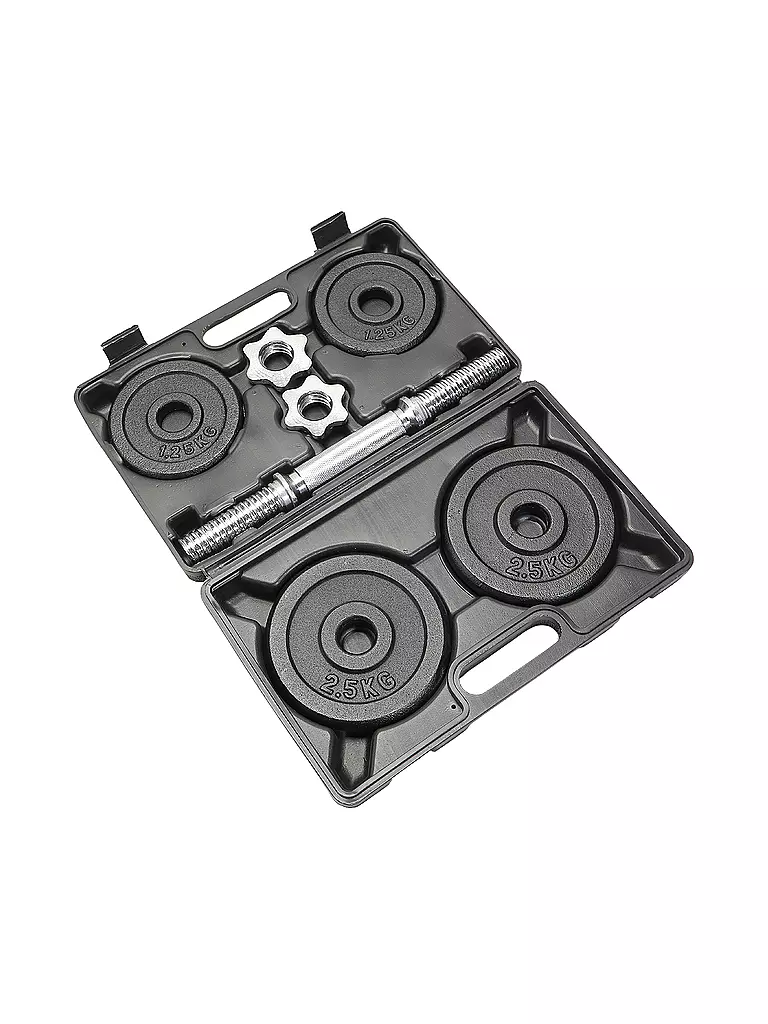 SCHILDKRÖT | Set d'haltères courts 10,0 kg dans une valise | 