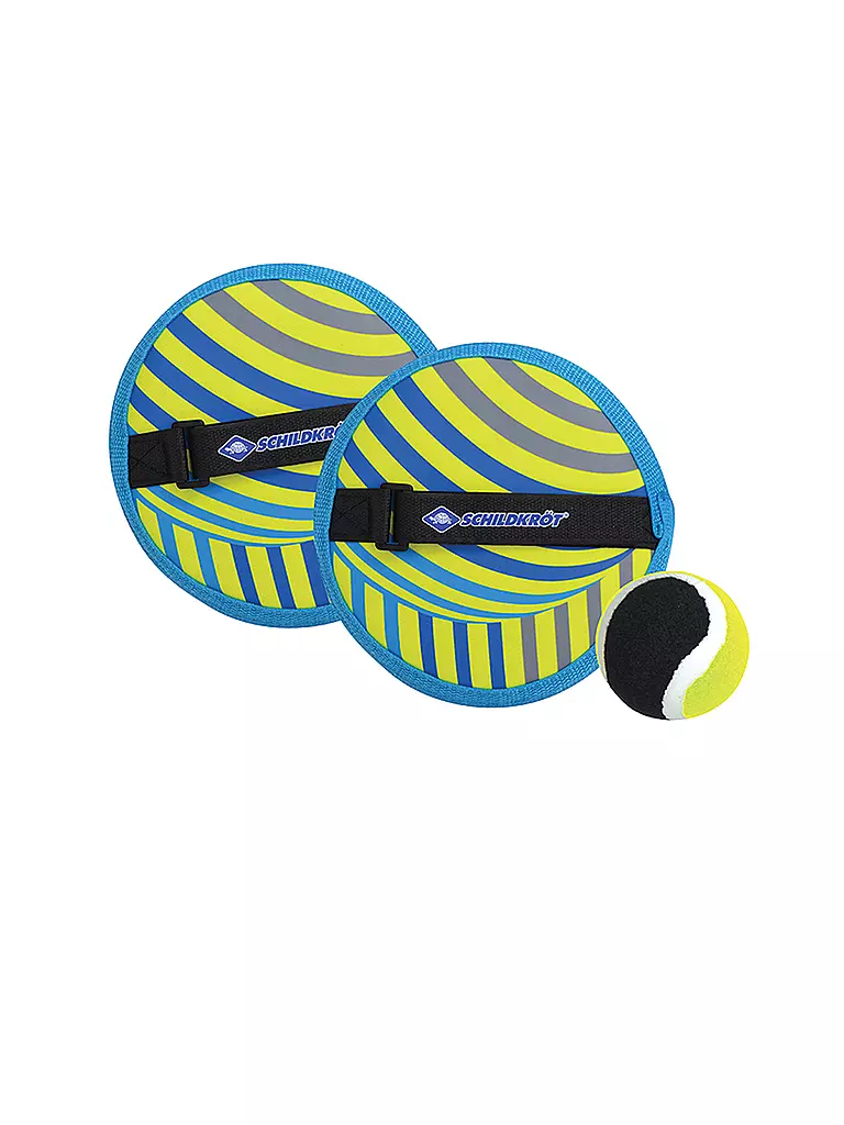 SCHILDKRÖT | Set de balles velcro en néoprène | Multicolore