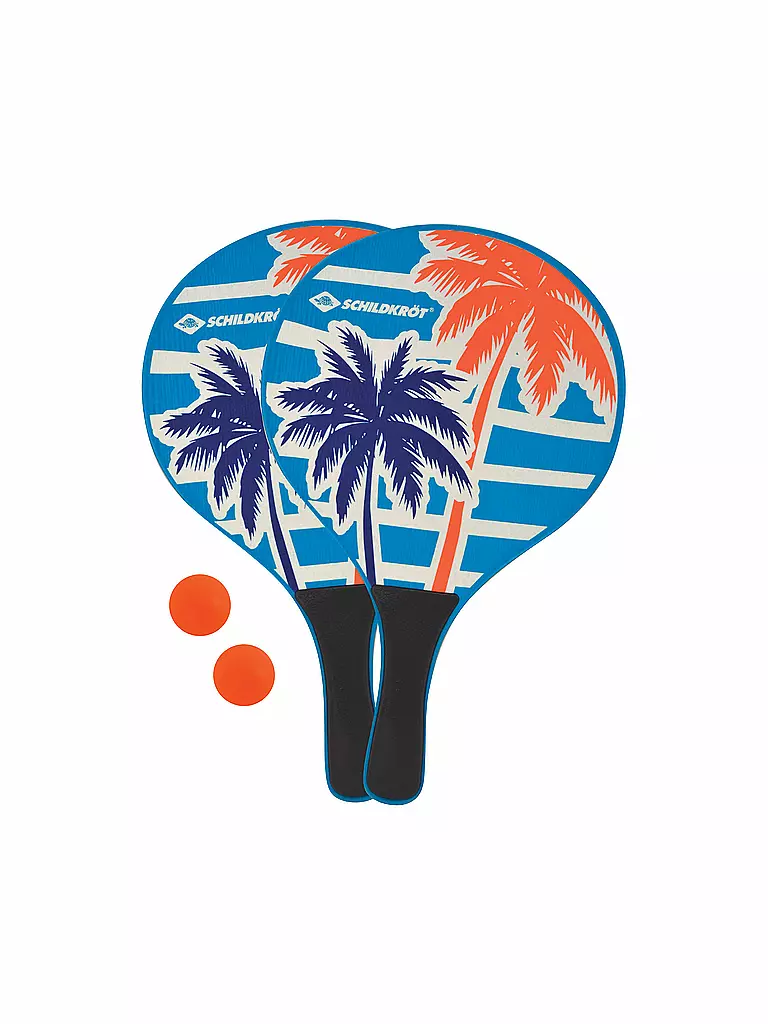 SCHILDKRÖT | Set de raquettes de plage Océan | Multicolore