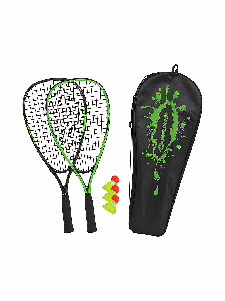 Set de speed badminton vert