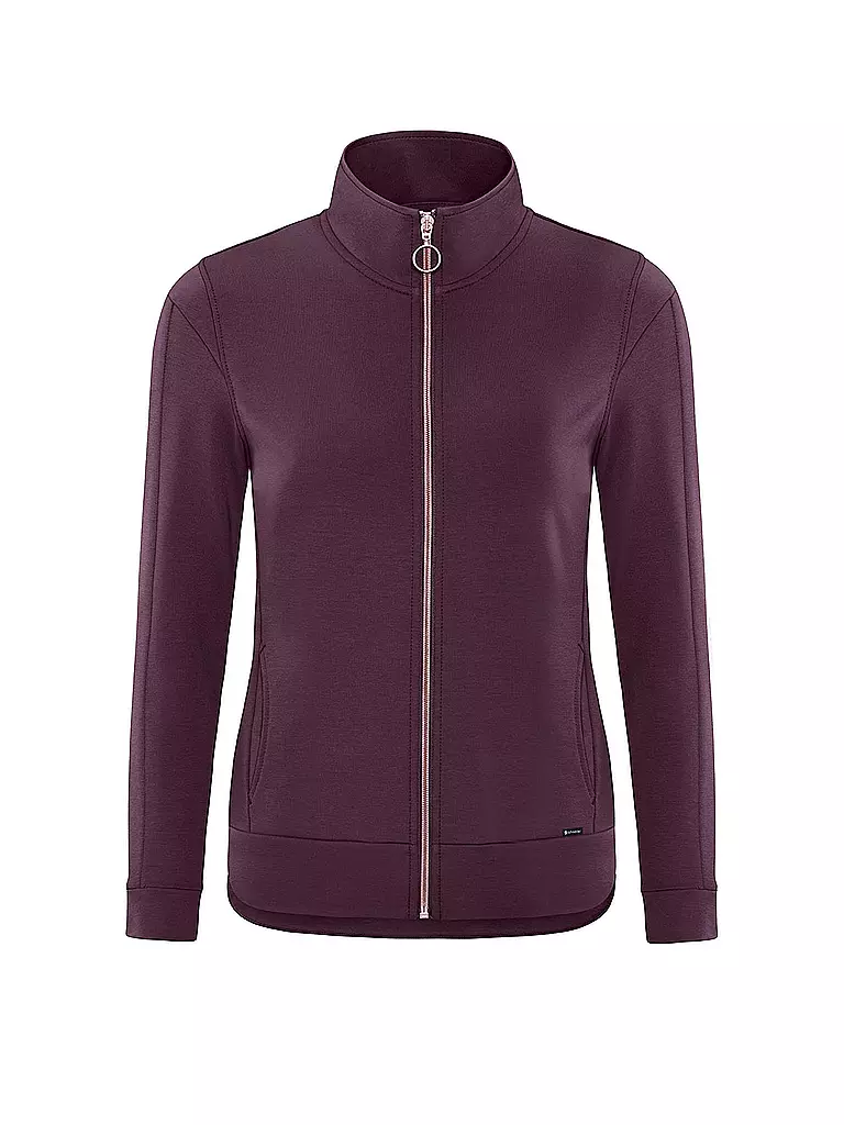 SCHNEIDER SPORTSWEAR | Damen Sweatjacke MALEAW | Rouge foncé