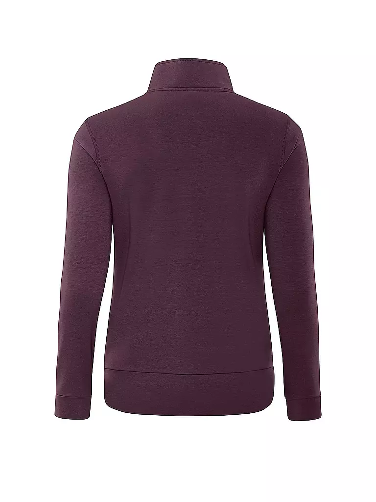 SCHNEIDER SPORTSWEAR | Damen Sweatjacke MALEAW | Rouge foncé
