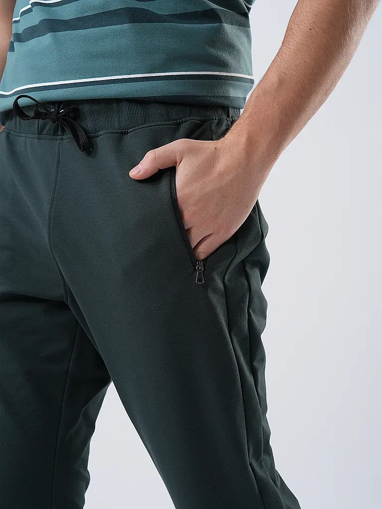 SCHNEIDER SPORTSWEAR | Pantalon de jogging hommes SHEFFIELDM | Vert foncé