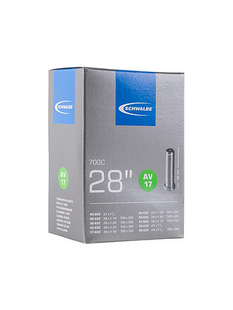 SCHWALBE | Chambre à air de vélo N°17 AV40 (28"/700C)