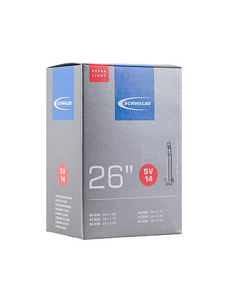SCHWALBE | Chambre à air VTT 26" Extra Light SV14