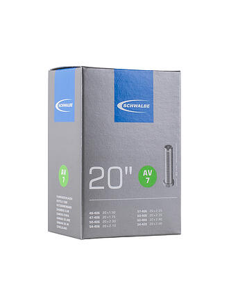 SCHWALBE | Chambre à air de vélo n° 9 AV40 (20")